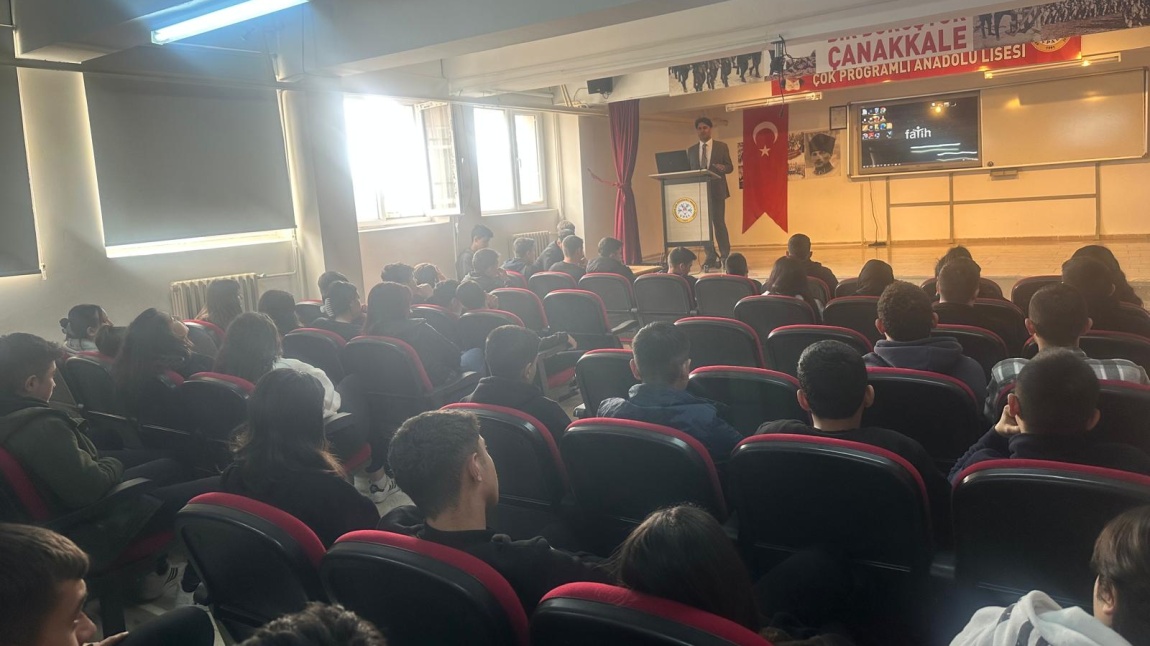 KOSGEB İL MÜDÜRÜMÜZ SN. ABDÜLMELİK TAŞKIN OKULUMUZU ZİYARET ETTİ.